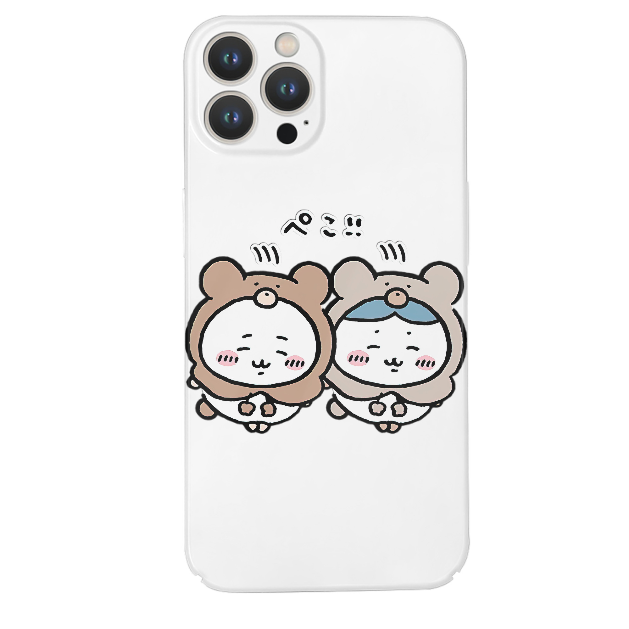 （画像用） ちいかわ ハチワレ Chii-kawa hachiware 【iPhone 14シリーズ対応】ハードケース